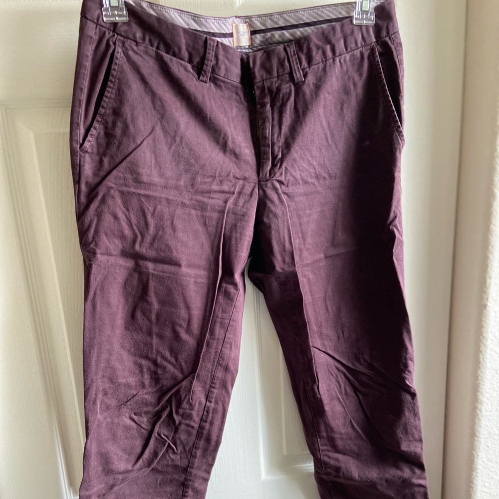 Lands’ End Canvas True Slim Chino Size 6